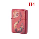BẬT LỬA ZIPPO SƠN TĨNH ĐIỆN MAY MẮN #H4 – XÀI XĂNG