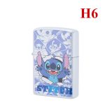 BẬT LỬA ZIPPO SƠN TĨNH ĐIỆN MAY MẮN #H6 – XÀI XĂNG