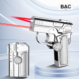 BẬT LỬA SÚNG CÀ RỐT CON QUAY BÓNG TRƠN CÓ TIA LASER FULLBOX – XÀI GAS