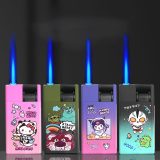 COMBO 5 BẬT LỬA KHÈ HOẠT HÌNH BÚNG TAY MÀU CẦU VÒNG Z808 - XÀI GAS