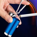 GẠT TÀN MINI HÌNH TRỤ KIM LOẠI BÓNG TRƠN NHIỀU MÀU