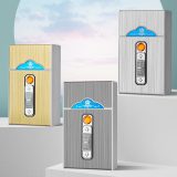 BẬT LỬA ĐIỆN KIÊM HỘP ĐỰNG THUỐC 20 ĐIẾU HDA16 - SẠC ĐIỆN